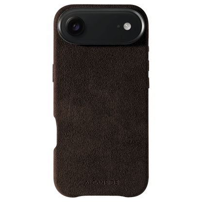 iPhone Alcantara Case - Chocolate Brown - Alcanside #iPhone model:_iPhone 17 Air