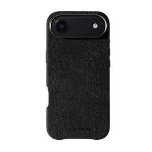 iPhone Alcantara Case - Deep Black - Alcanside