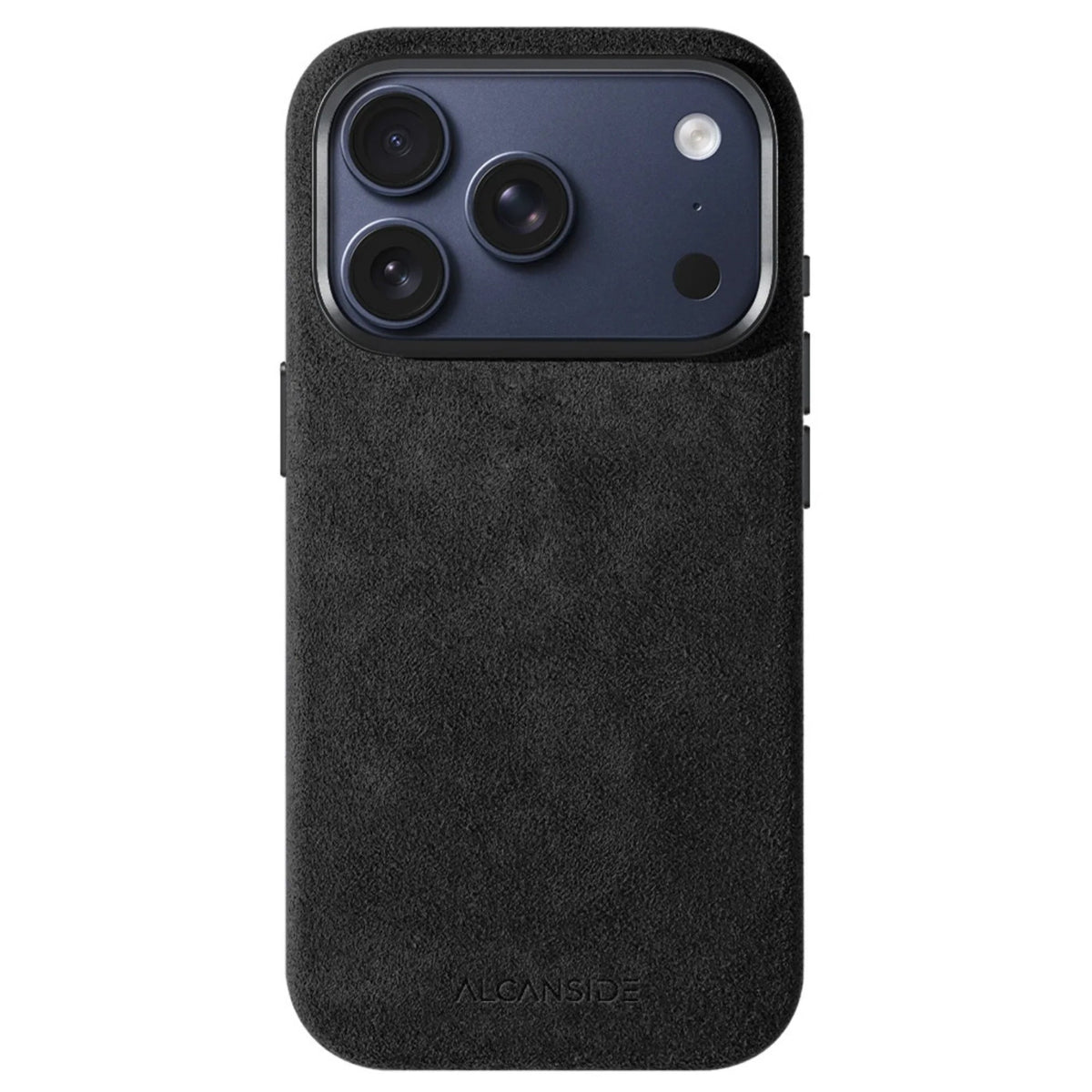 iPhone Alcantara Case - Deep Black - Alcanside #iPhone model:_iPhone 17 Pro|iPhone 17 Pro Max