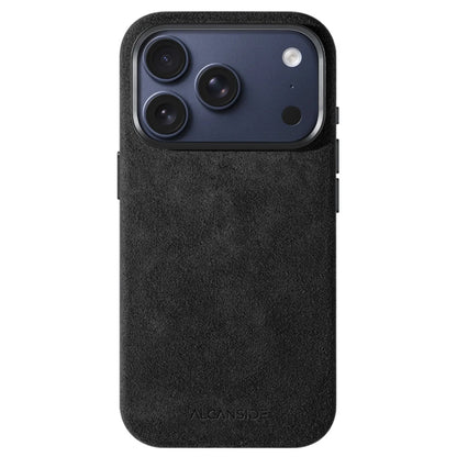 iPhone Alcantara Case - Deep Black - Alcanside #iPhone model:_iPhone 17 Pro|iPhone 17 Pro Max