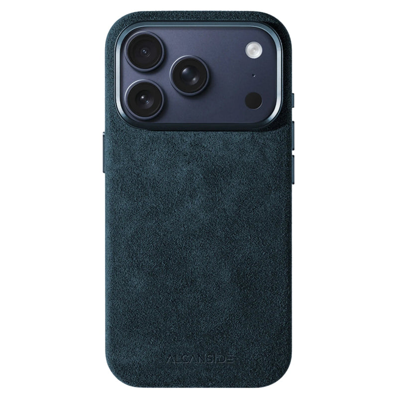 iPhone Alcantara Case - Navy Blue - Alcanside