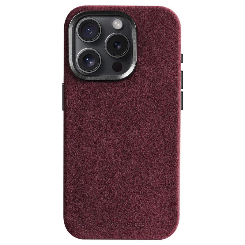 iPhone Alcantara Case - Red - Alcanside