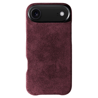 iPhone Alcantara Case - Wine Red - Alcanside