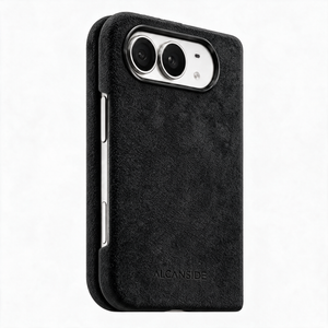 iPhone Duo - Alcantara Case - Deep Black - Alcanside