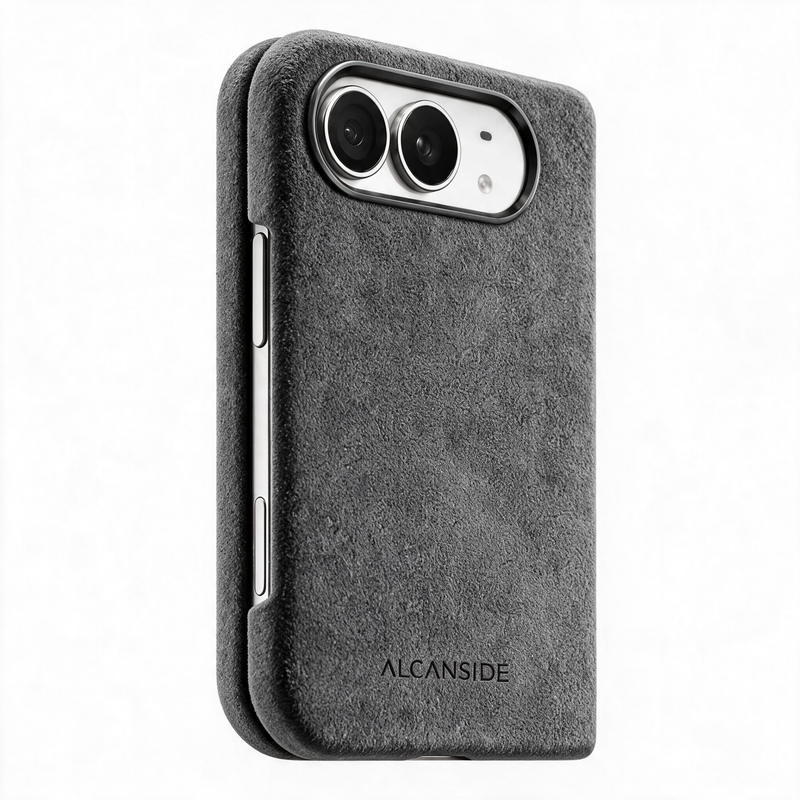 iPhone Duo - Alcantara Case - Nardo Gray - Alcanside