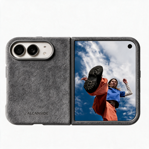 iPhone Duo - Alcantara Case - Nardo Gray - Alcanside