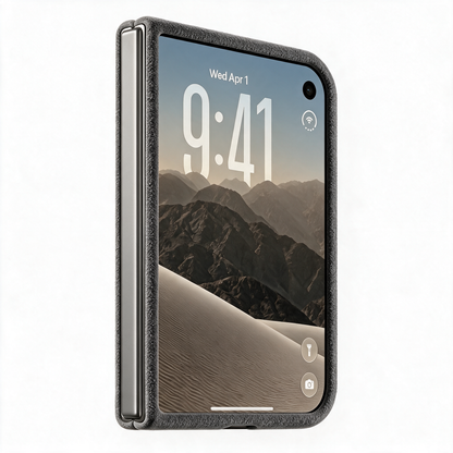 iPhone Duo - Alcantara Case - Nardo Gray - Alcanside