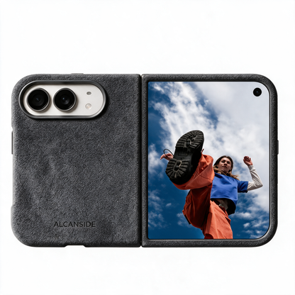 iPhone Duo - Alcantara Case - Space Grey - Alcanside