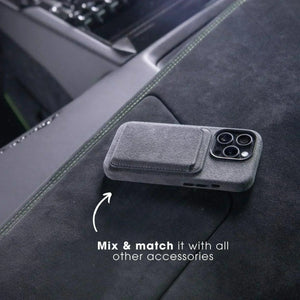 iPhone 16e - Alcantara Case - Nardo Gray - Alcanside