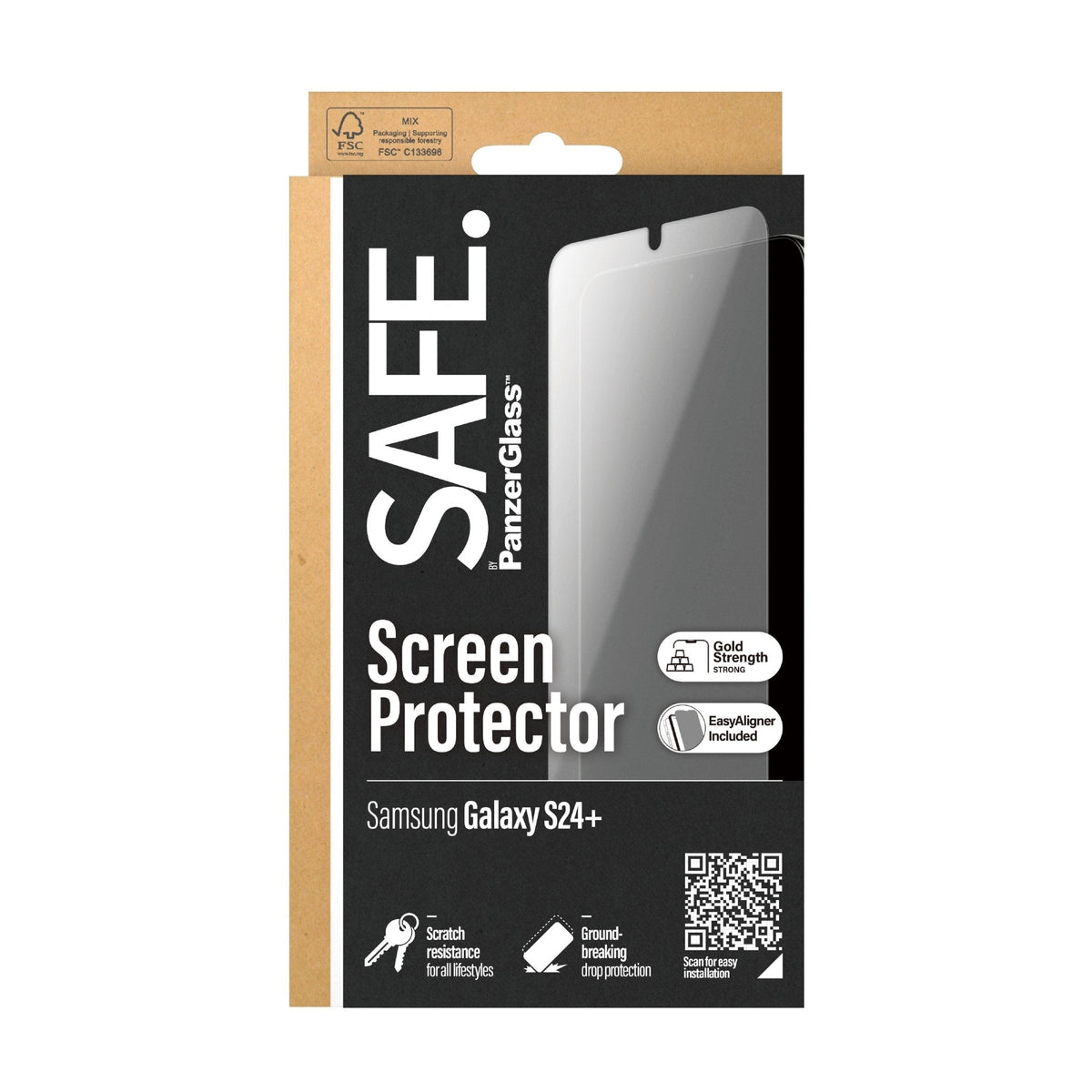 Panzerglass Screenprotector - Samsung Galaxy S24+ - Alcanside