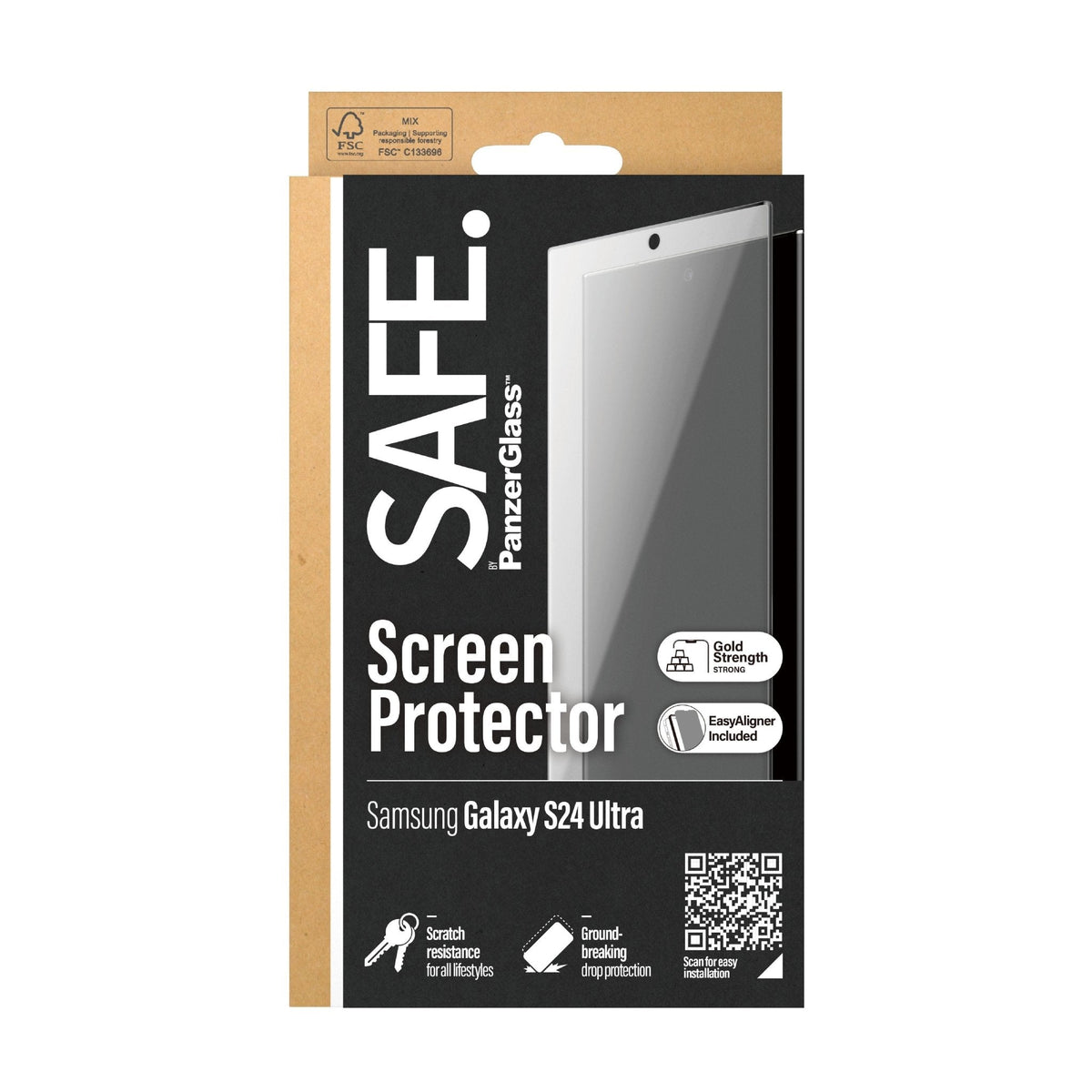 Panzerglass Screenprotector - Samsung Galaxy S24 Ultra - Alcanside