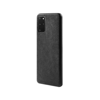 Samsung Galaxy S20 Plus - Alcantara Back Cover - Space Grey - Alcanside
