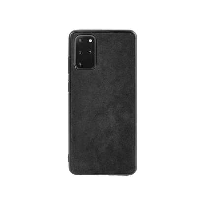 Samsung Galaxy S20 Plus - Alcantara Back Cover - Space Grey - Alcanside