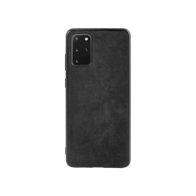 Samsung Galaxy S20 Plus - Alcantara Back Cover - Space Grey - Alcanside