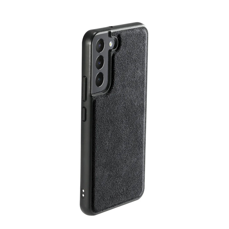 Samsung Galaxy S21 Plus - Alcantara Back Cover - Space Grey