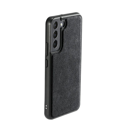 Samsung Galaxy S22 - Alcantara Back Cover - Space Grey - Alcanside