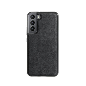Samsung Galaxy S22 Plus - Alcantara Back Cover - Space Grey - Alcanside