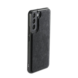 Samsung Galaxy S22 Plus - Alcantara Back Cover - Space Grey - Alcanside