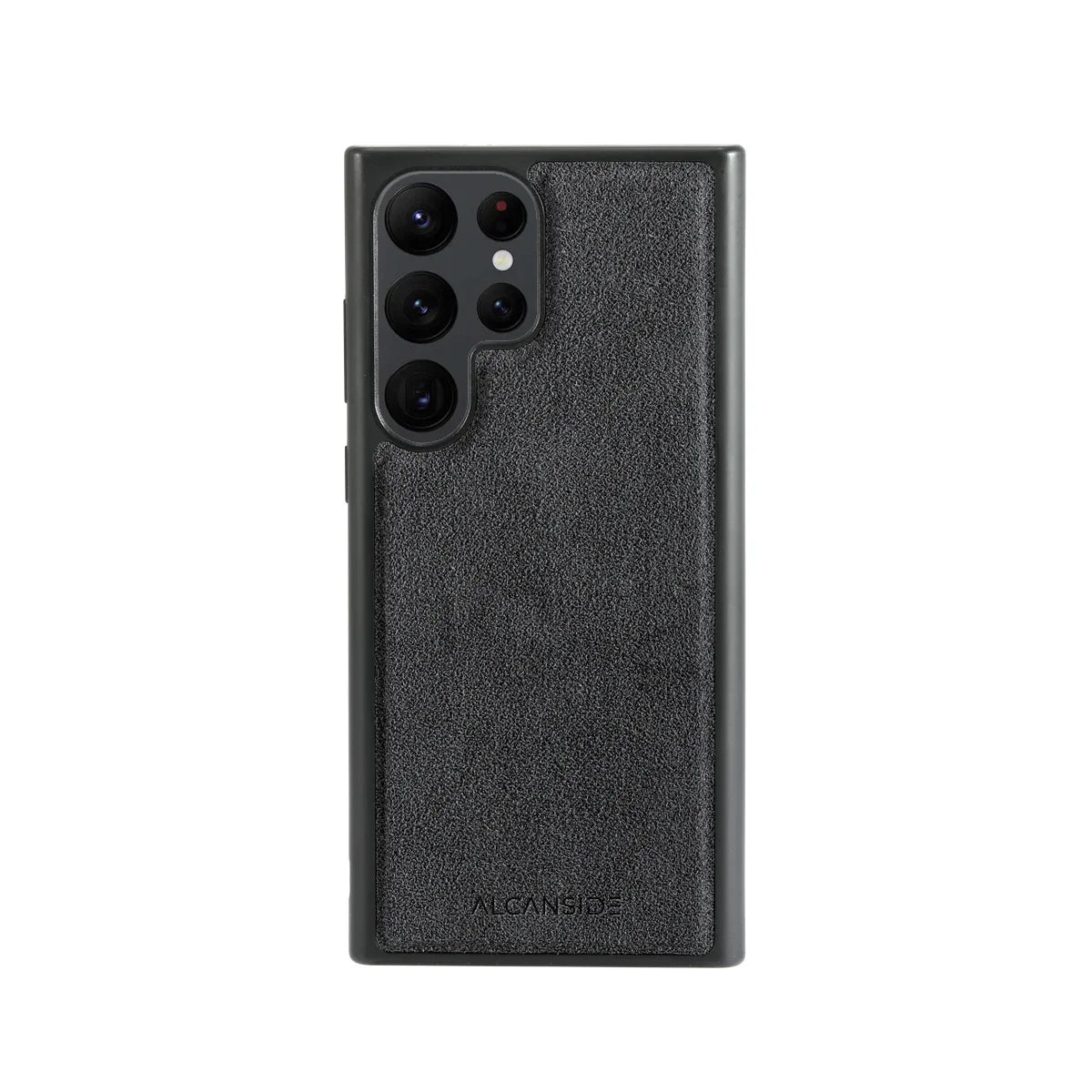 Samsung Galaxy S22 Ultra - Alcantara Back Cover - Space Grey - Alcanside