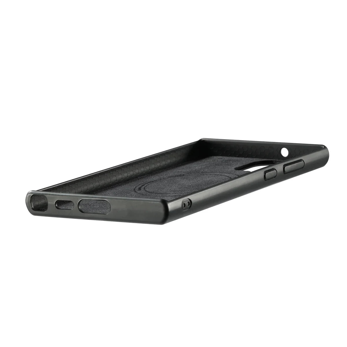 Samsung Galaxy S22 Ultra - Alcantara Back Cover - Space Grey - Alcanside