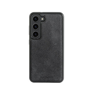 Samsung Galaxy S23 - Alcantara Back Cover - Space Grey - Alcanside