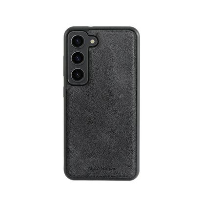 Samsung Galaxy S23 - Alcantara Back Cover - Space Grey - Alcanside