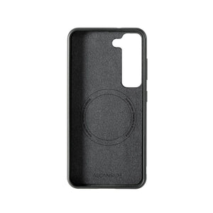 Samsung Galaxy S23 Plus - Alcantara Back Cover - Space Grey - Alcanside