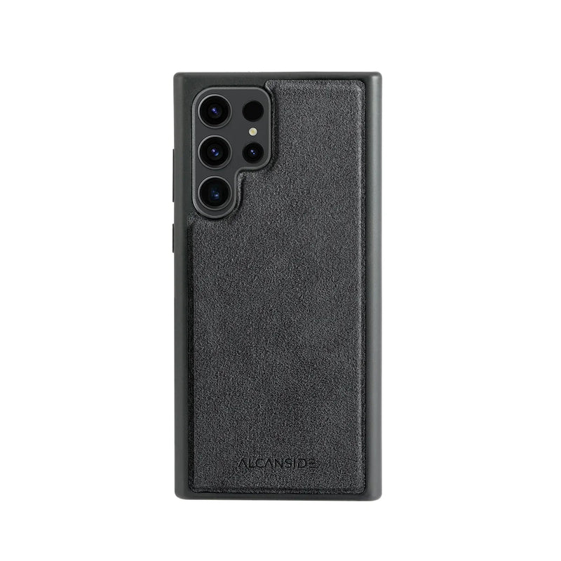 Samsung Galaxy S23 Ultra - Alcantara Back Cover - Space Grey - Alcanside