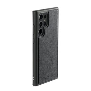 Samsung Galaxy S23 Ultra - Alcantara Back Cover - Space Grey - Alcanside