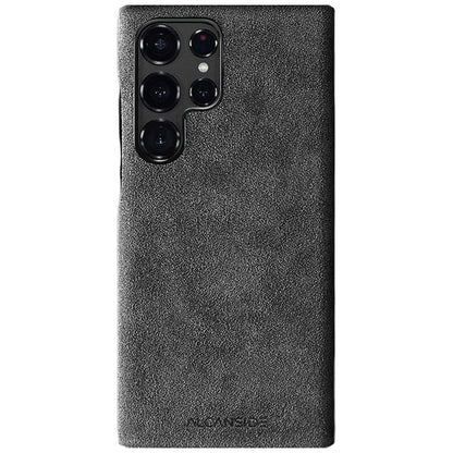 Samsung Galaxy S23 Ultra - Alcantara Case - Space Grey - Alcanside