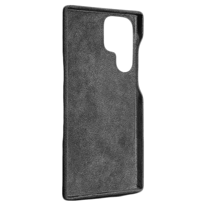 Samsung Galaxy S23 Ultra - Alcantara Case - Space Grey - Alcanside