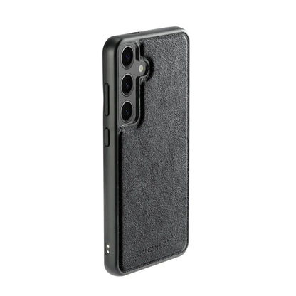 Samsung Galaxy S24 - Alcantara Back Cover - Space Grey - Alcanside