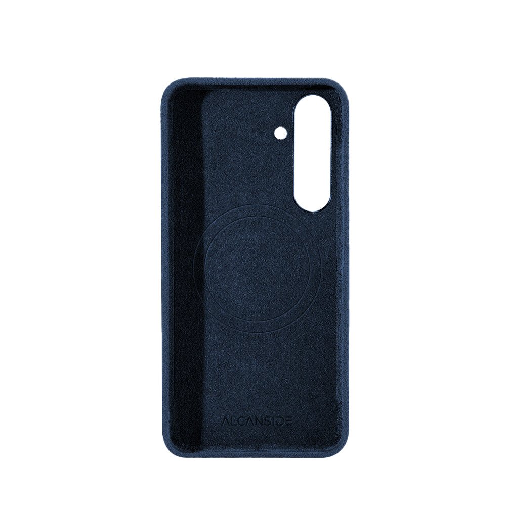 Samsung Galaxy S24 - Alcantara Case - Navy Blue - Alcanside