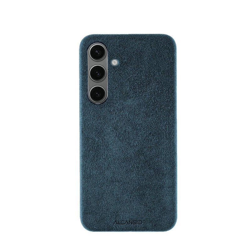 Samsung Galaxy S24 - Alcantara Case - Ocean Blue - Alcanside