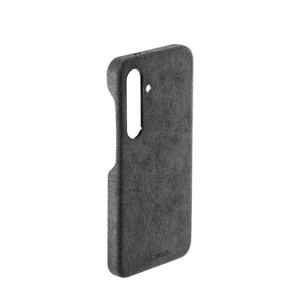 Samsung Galaxy S24 Plus - Alcantara Case - Space Grey - Alcanside