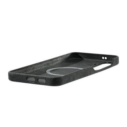 Samsung Galaxy S24 Plus - Alcantara Case - Space Grey - Alcanside