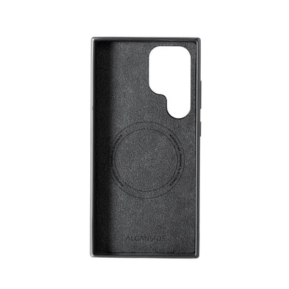 Samsung Galaxy S24 Ultra - Alcantara Back Cover - Space Grey - Alcanside