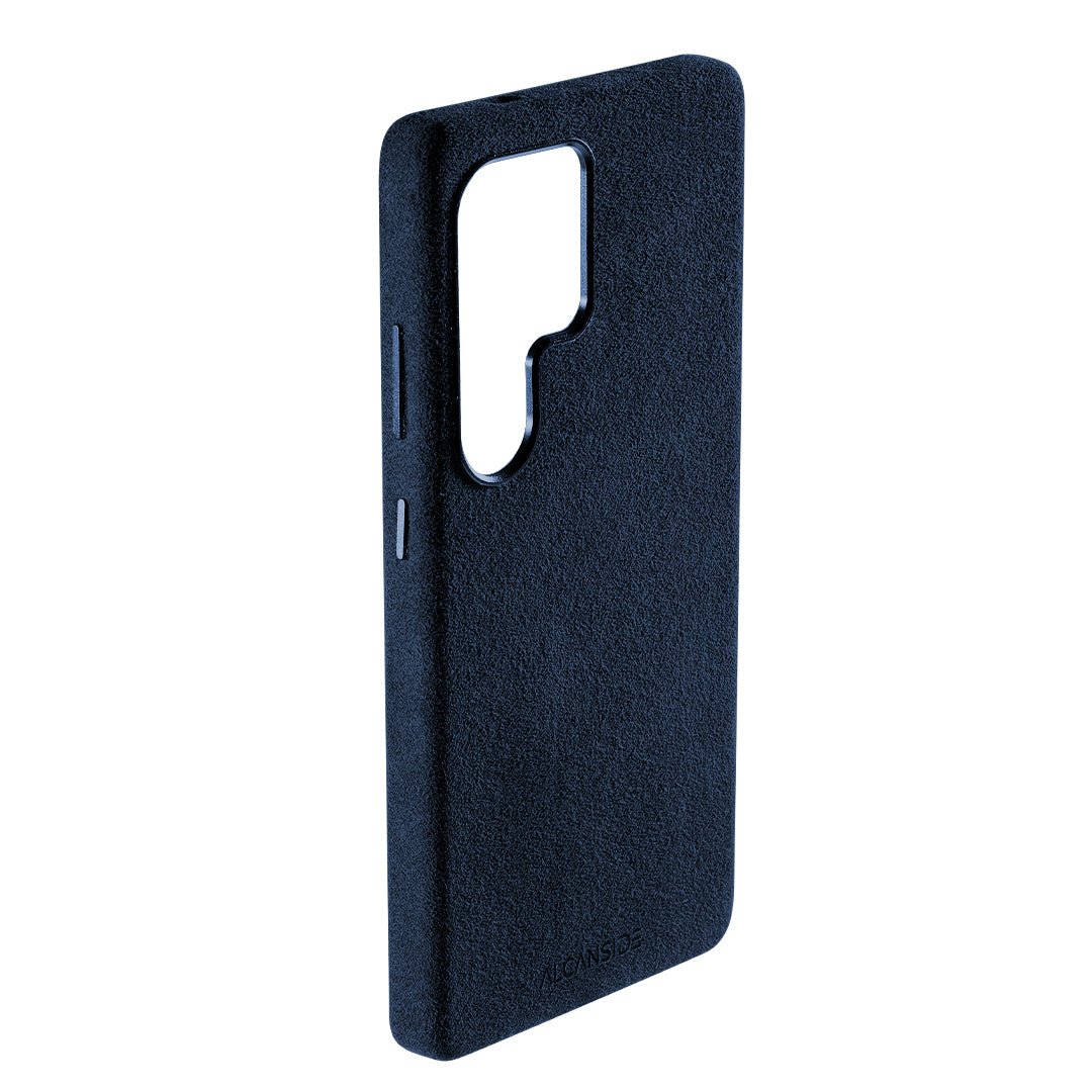 Samsung Galaxy S24 Ultra - Alcantara Case - Navy Blue - Alcanside