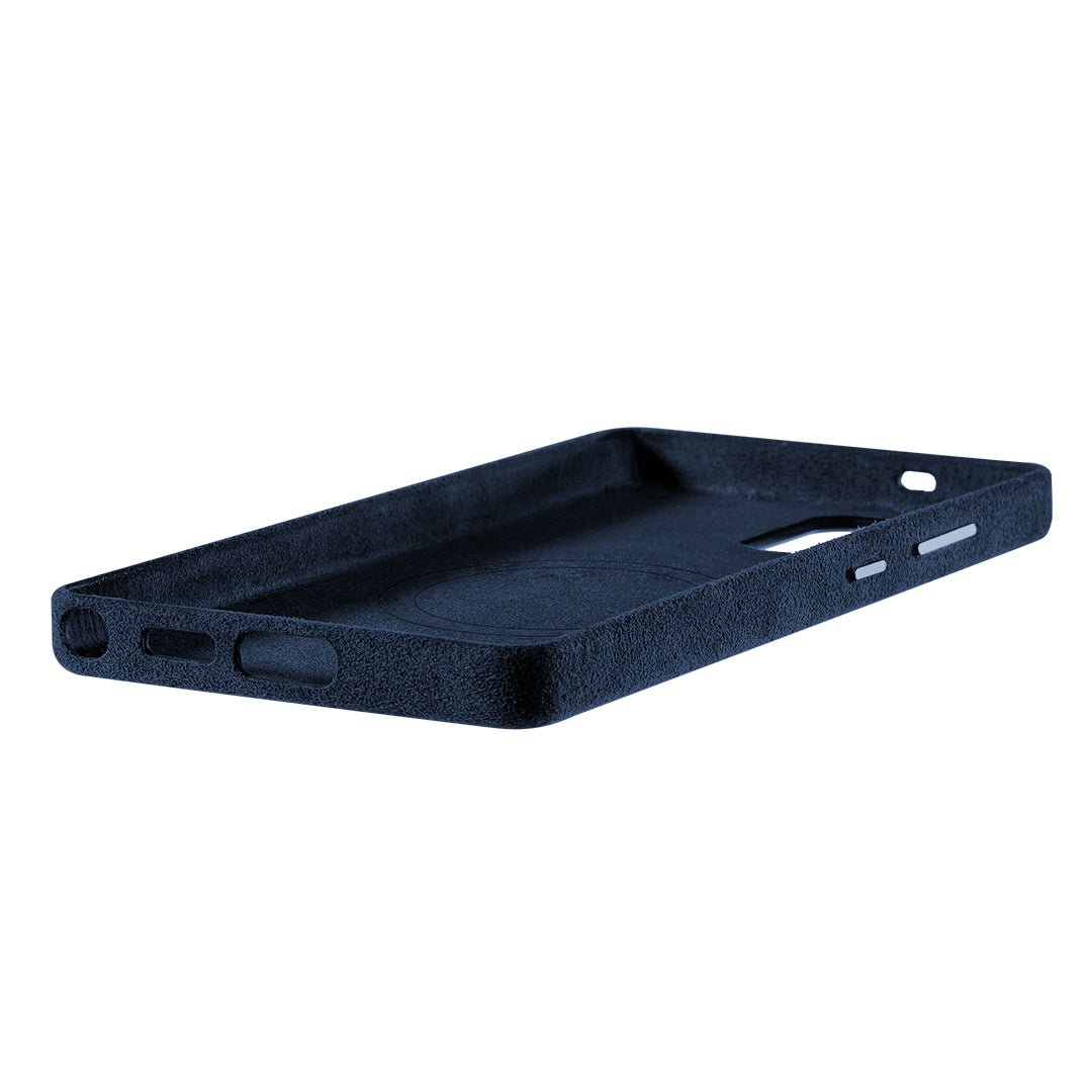 Samsung Galaxy S24 Ultra - Alcantara Case - Navy Blue - Alcanside