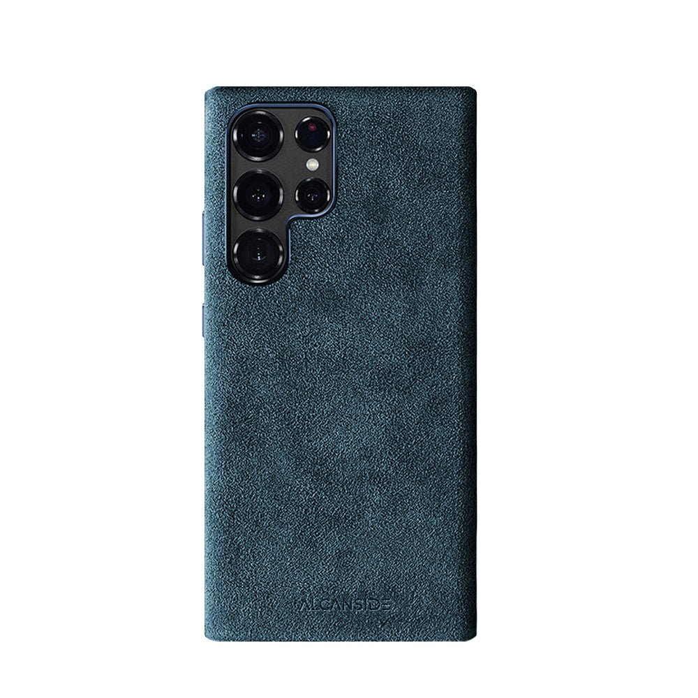 Samsung Galaxy S24 Ultra - Alcantara Case - Ocean Blue - Alcanside