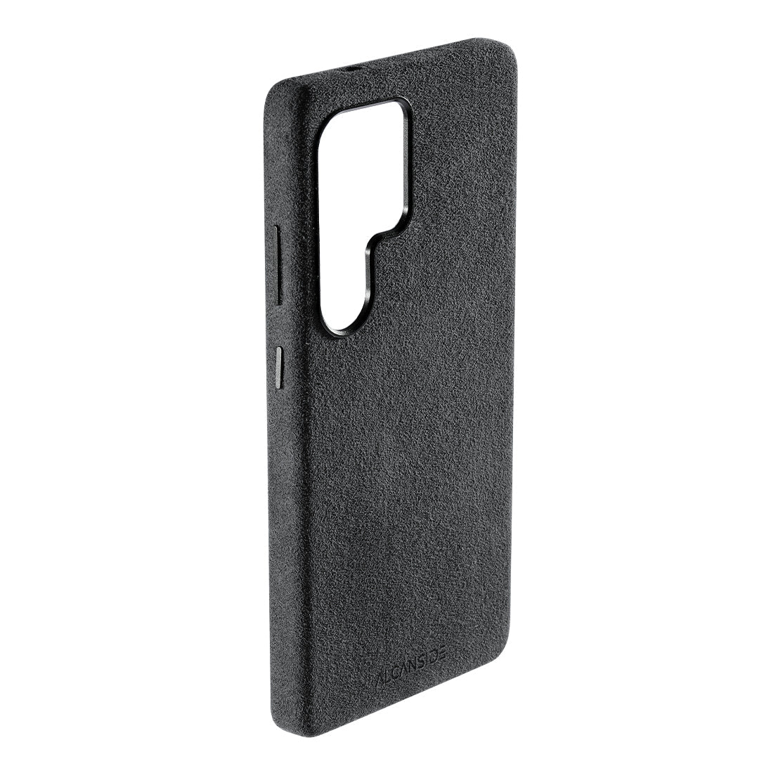 Samsung Galaxy S24 Ultra - Alcantara Case - Space Grey - Alcanside