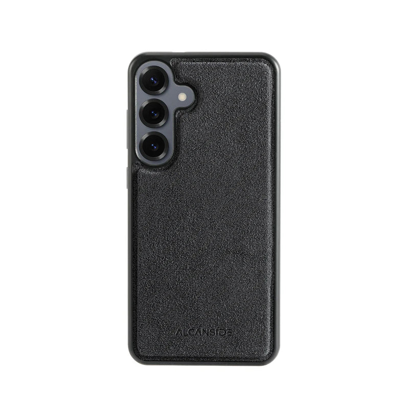 Samsung Galaxy S25 - Alcantara Back Cover - Space Grey - Alcanside