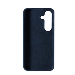 Samsung Galaxy S25 - Alcantara Case - Navy Blue - Alcanside