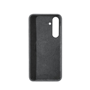 Samsung Galaxy S25 - Alcantara Case - Space Grey - Alcanside