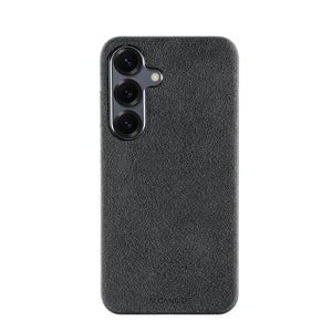 Samsung Galaxy S25 Plus - Alcantara Case - Space Grey - Alcanside
