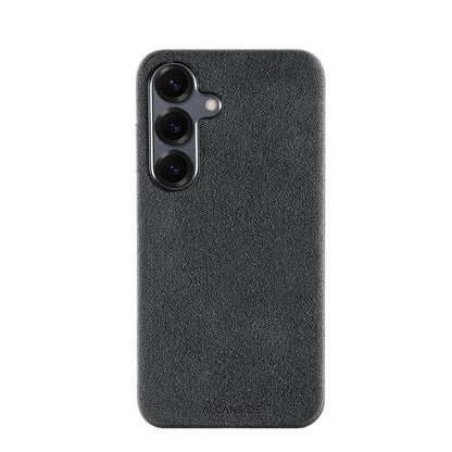 Samsung Galaxy S25 Plus - Alcantara Case - Space Grey - Alcanside