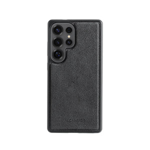 Samsung Galaxy S25 Ultra - Alcantara Back Cover - Space Grey - Alcanside