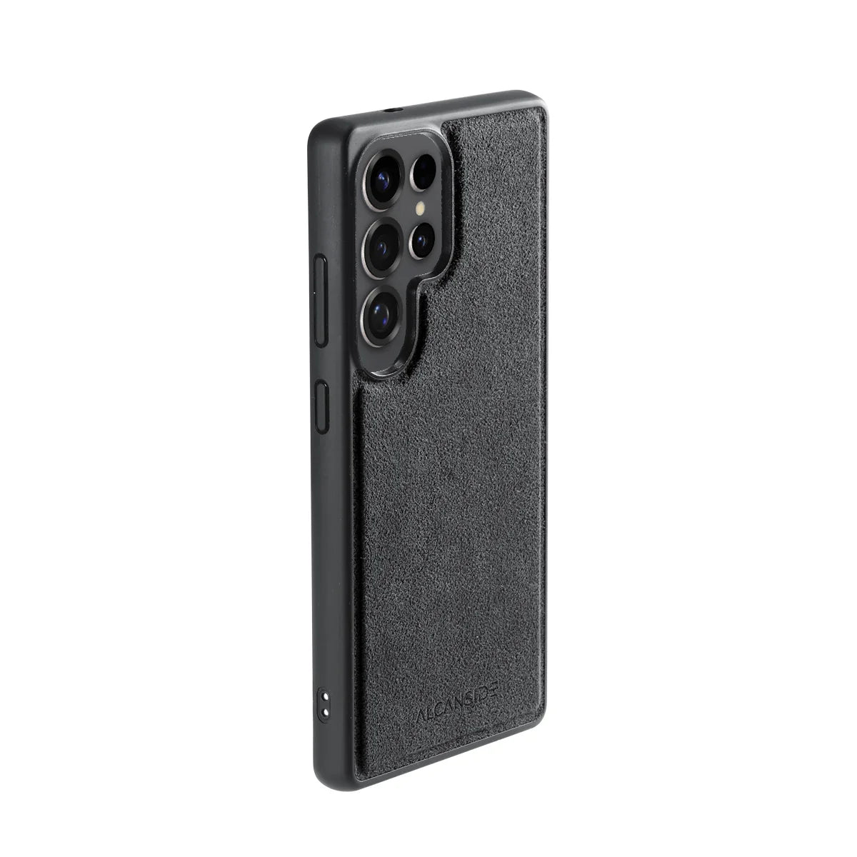 Samsung Galaxy S25 Ultra - Alcantara Back Cover - Space Grey - Alcanside