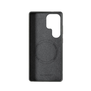Samsung Galaxy S25 Ultra - Alcantara Back Cover - Space Grey - Alcanside