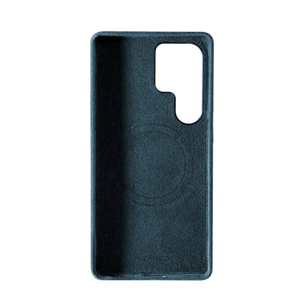 Samsung Galaxy S25 Ultra - Alcantara Case - Ocean Blue - Alcanside